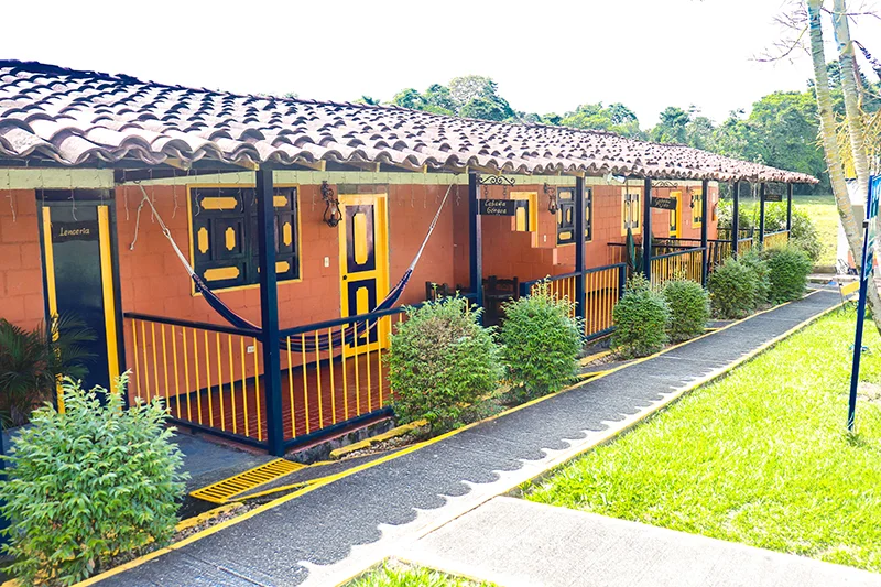 habitaciones con balcon y hamaca hotel quindio campestre