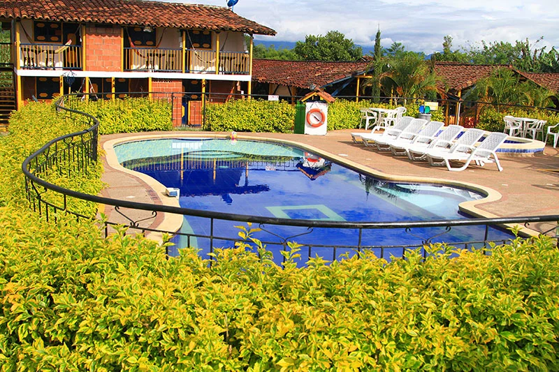 piscina hotel quindio campestre